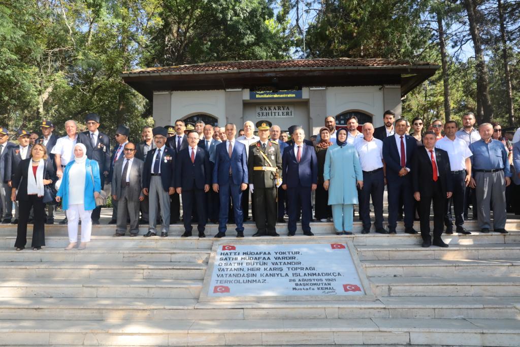 30 AĞUSTOS ZAFERİNİN 101. YILDÖNÜMÜ İLÇEMİZDE KUTLANDI