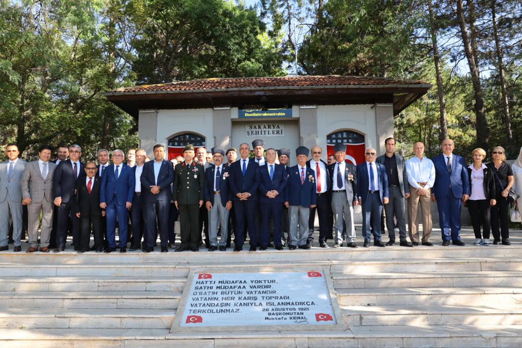 13 EYLÜL SAKARYA ZAFERİNİN 102. YIL DÖNÜMÜ İLÇEMİZDE TÖRENLERLE KUTLANDI