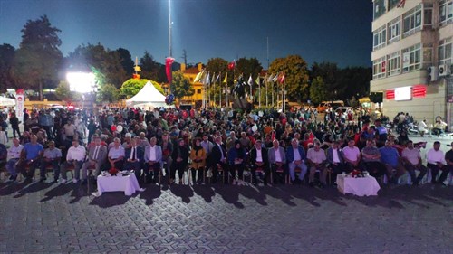 15 TEMMUZ ŞEHİTLERİ ANMA DEMOKRASİ VE MİLLİ BİRLİK GÜNÜ TÜM YURTTA OLDUĞU GİBİ POLATLIDA DA ETKİNLİKLER DÜZENLENDİ
